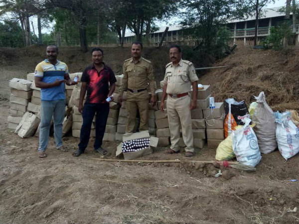 Illegal wine detected in Congress leaders formar Illegal wine detected in Congress leaders formar