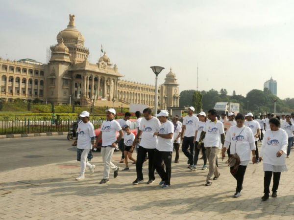 Karnataka Elections: Walkathon in Bengaluru to create voting awareness