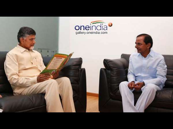 ಚಂದ್ರಬಾಬು ನಾಯ್ಡು, ಕೆ ಚಂದ್ರಶೇಖರ್ ರಾವ್ 