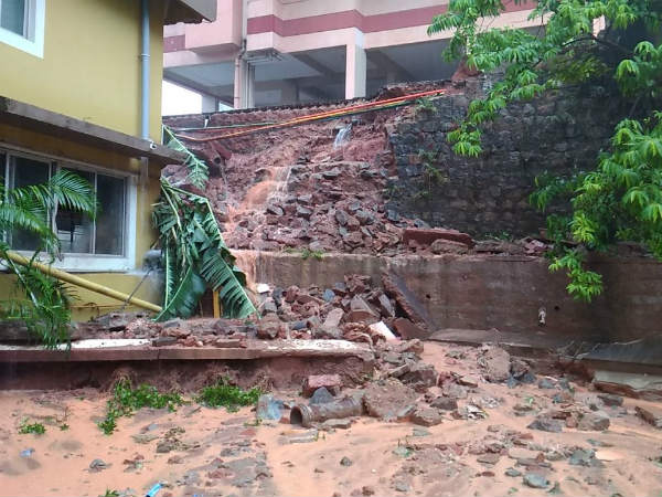 Normal life hit by rain in Mangaluru