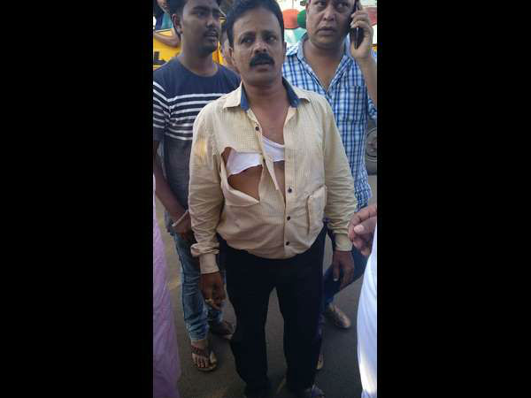 Former MLA Abhay Patils supporters attacked Congress workers