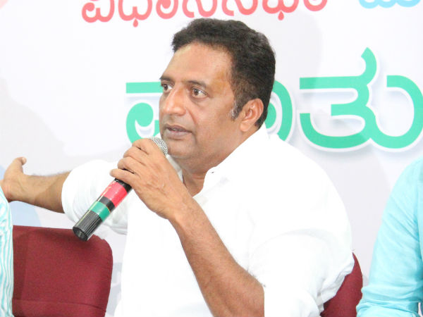 Prakash rai not offered a role since he speaking against modi Prakash rai not offered a role since he speaking against modi