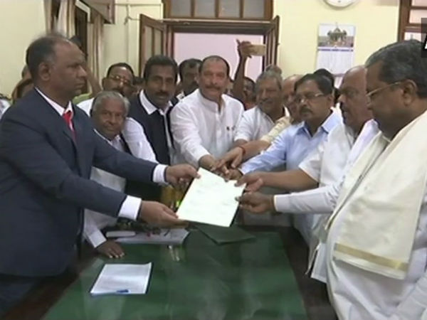 Congress MLA Ramesh Kumar files nomination for speaker election