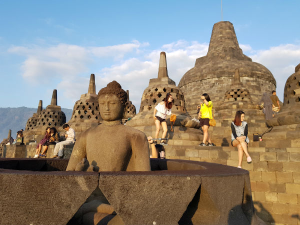 Borobudur worlds largest Buddhist temple