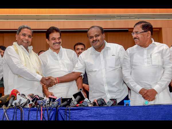 ಲೋಕಸಭೆ ಚುನಾವಣೆಗೆ ಕಾಂಗ್ರೆಸ್- ಜೆಡಿಎಸ್ ಒಟ್ಟಿಗೆ ಸ್ಪರ್ಧೆ