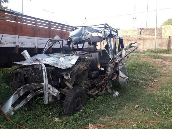 5 Tamil Nadu men died in an accident in Chitradurga