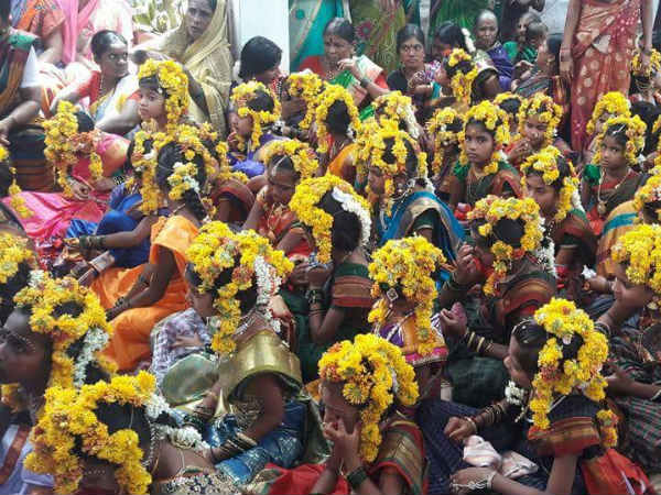 In Badami rain did not come as expected, farmers took worship.