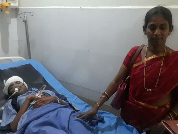 Injured students in accident was financed by SR Patil