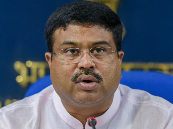 oil price hike: pradhan blames congress oil price hike: pradhan blames congress