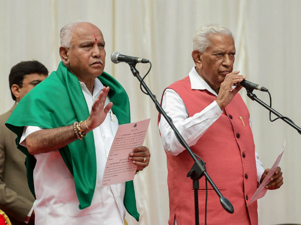 ಮುಖ್ಯಮಂತ್ರಿಯಾದ ಯಡಿಯೂರಪ್ಪ 