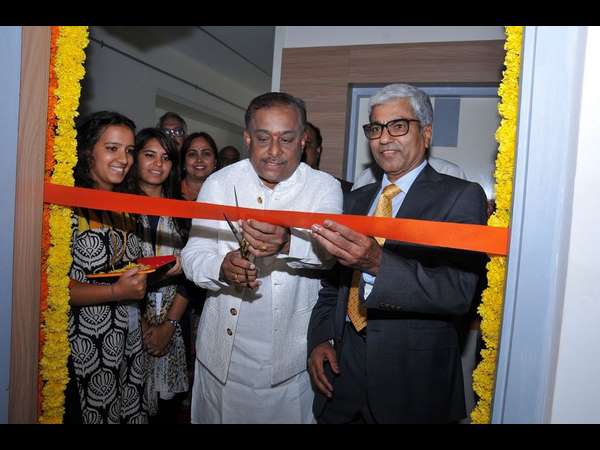 Music director Hamsalekha inaugurating new Media Center at Reva University 
