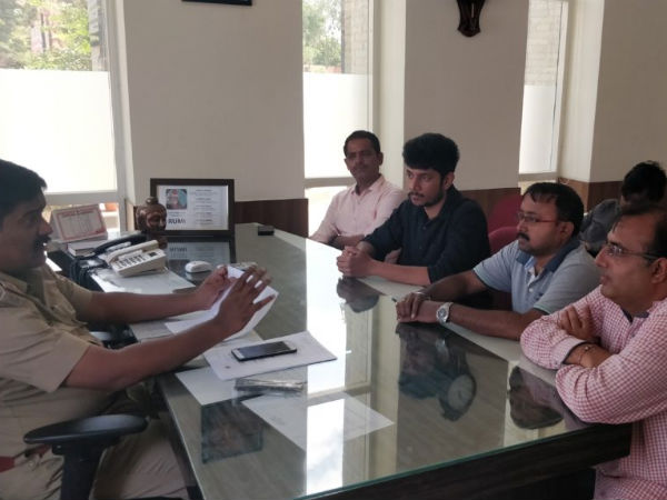 FITE Karnataka met police officers to request to speed up the inquiry of bhaveshs death FITE Karnataka met police officers to request to speed up the inquiry of bhaveshs death