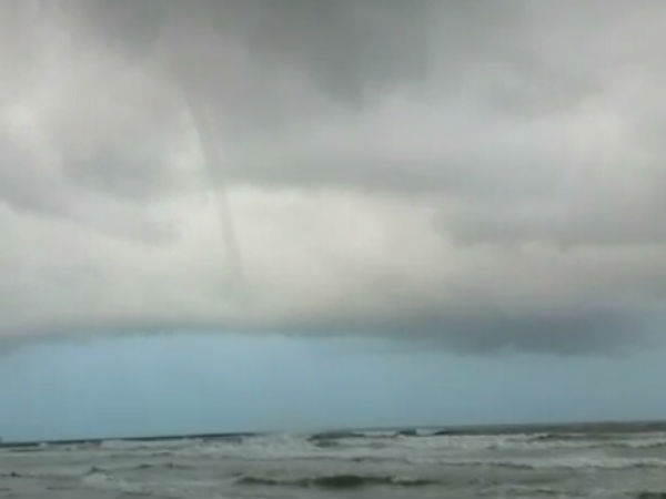 Since yesterday heavy rainfall on the coast 