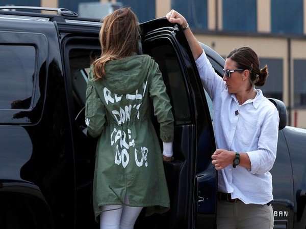 Trump comes to Melanias rescue over jacket row