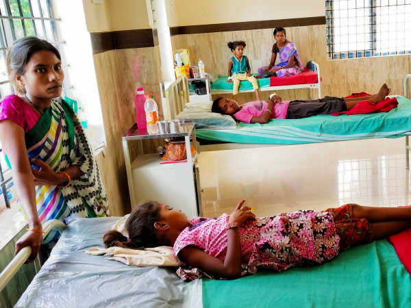 Viral fever has seen over 50 children in Heggadahalli village