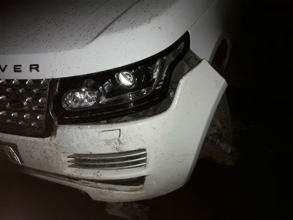 Actor Puneeth Rajkumar escapes unhurt minor accident Ananthpur