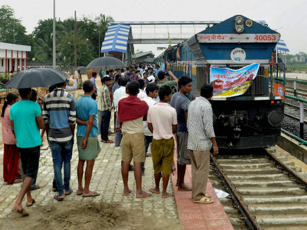 ಈಶಾನ್ಯ ಜನರಿಗೆ ರೈಲು ಸಂಪರ್ಕ