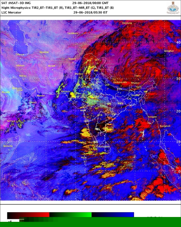 Monsoon update: Heavy to heavy rain coastal Karnataka and Kerala
