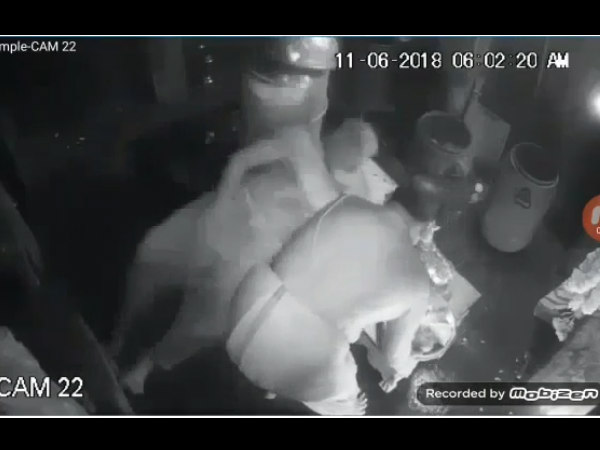 Priest collapsed on Shivalingam and died in Someshwara temple in West Godavari district of AP 