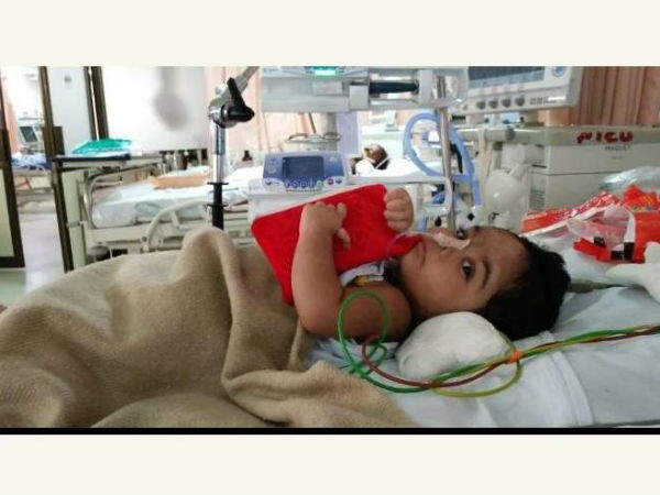 Baby Danasri struggles to breath, save the child