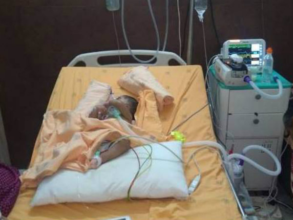 Baby Danasri struggles to breath, save the child