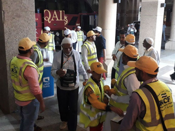 Team of holy Hajj pilgrims arrived in Madina Saturday night. Team of holy Hajj pilgrims arrived in Madina Saturday night.