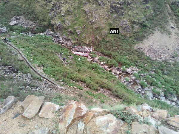 42 dead after a bus fell down a gorge in Pauri Garhwal district of Uttarakhand