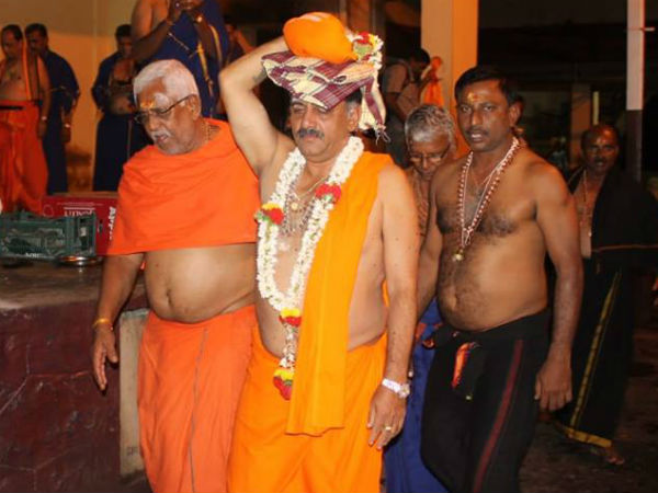 Minister DK Shivakumar went to Shabari Male