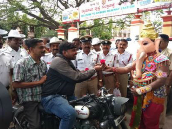 Mysuru Police have organized a special campaign