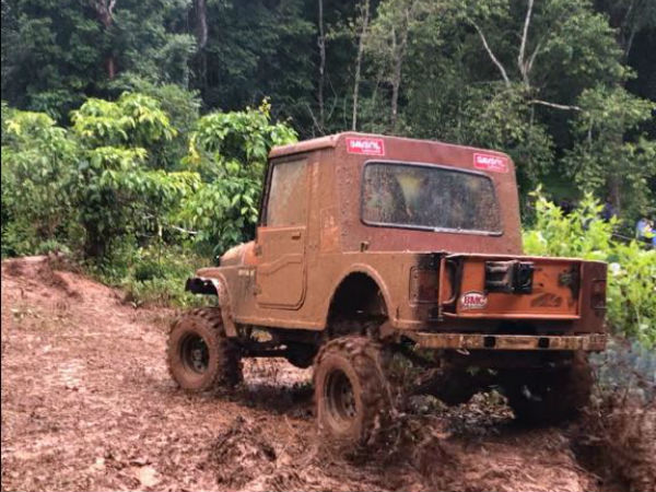 Vainad Jeep club mansoon rally organied in Kodagu