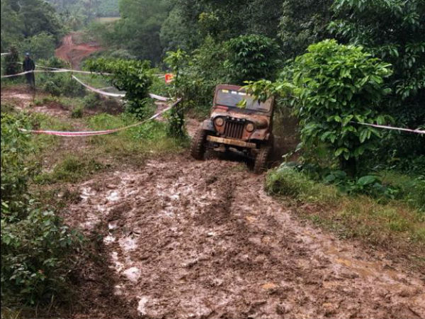 Vainad Jeep club mansoon rally organied in Kodagu