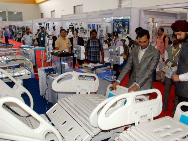 Bengaluru : India Med Expo 2018 at Manpho convention centre
