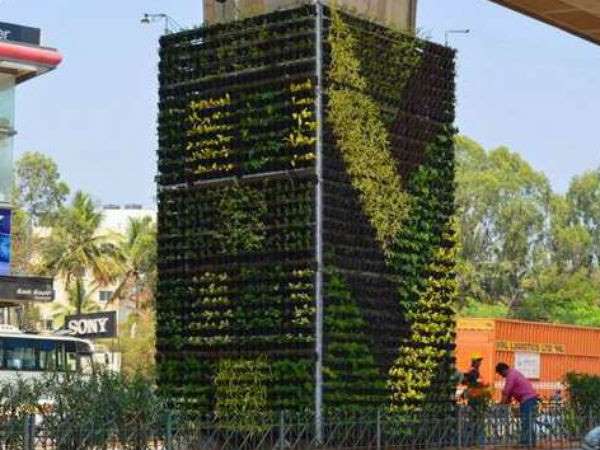  ವಾಯುಮಾಲಿನ್ಯ ನಿಯಂತ್ರಣಕ್ಕೆ ವರ್ಟಿಕಲ್‌ ಗಾರ್ಡನ್‌