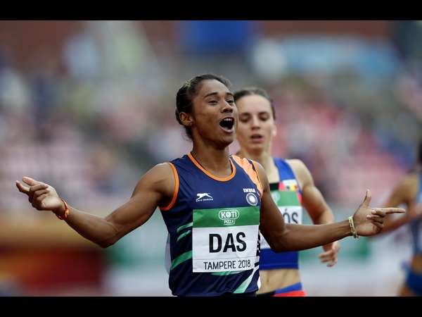 ವಿಶ್ವ ಅಥ್ಲೆಟಿಕ್ಸ್‌ನಲ್ಲಿ ಚಿನ್ನದ ಪದಕ ತಂದುಕೊಟ್ಟ ಹಿಮಾ ದಾಸ್‌ 