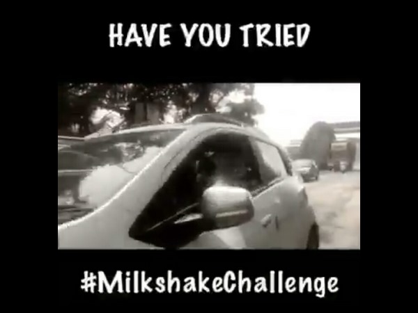 Mangaluru road condition mocked Milk shake challenge video viral 