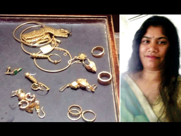 Lady thief who stolen 30 lakh worth jewels, arrested in HD Kote Lady thief who stolen 30 lakh worth jewels, arrested in HD Kote