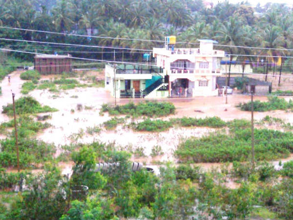 Shimoga district has continuous rain for last two weeks