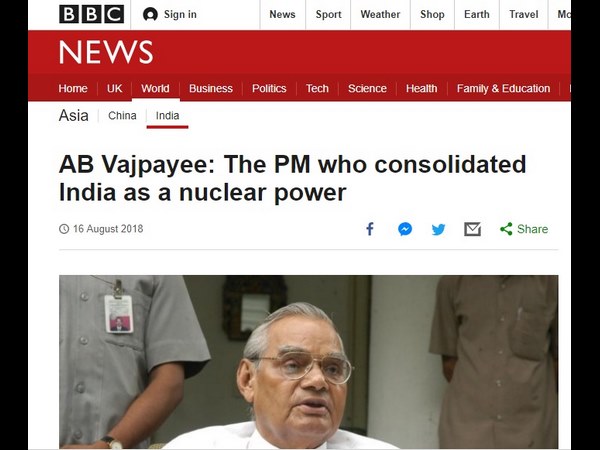 ಭಾರತಕ್ಕೆ ಪರಮಾಣು ಶಕ್ತಿ ತುಂಬಿದಾತ-ಬಿಬಿಸಿ ಭಾರತಕ್ಕೆ ಪರಮಾಣು ಶಕ್ತಿ ತುಂಬಿದಾತ-ಬಿಬಿಸಿ