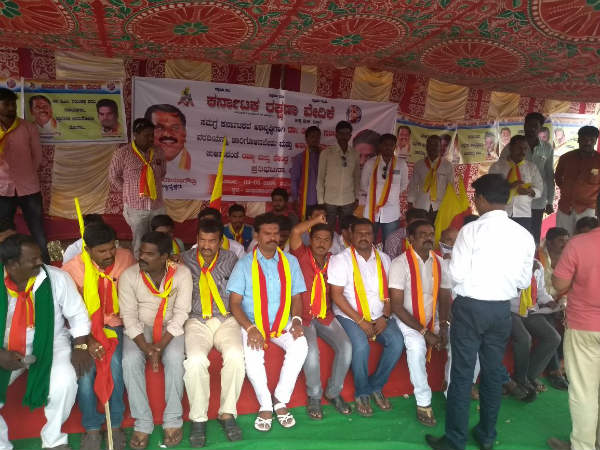 Karnataka Rakshana Vedike did not support a separate state in Bellary