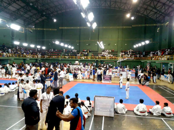 BY Raghavendra on Sunday launched the International Karate Sports