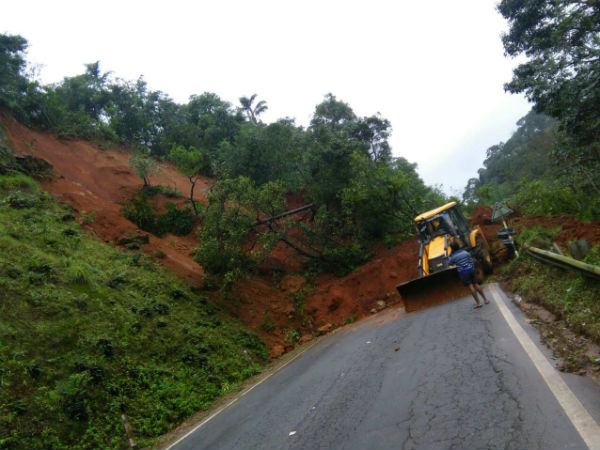 Vehicle traffic has stopped at Shiradi Ghat