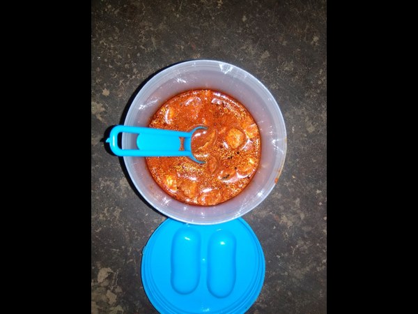 Engineering student Nikhil introduced unique pickle from Areca nut