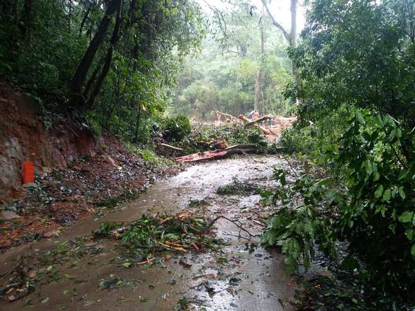 Came to light landslide in Bisale Ghat