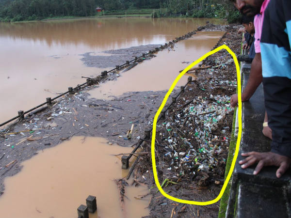 Plastics are lying on the sides of Suntikoppa-Madikeri Road