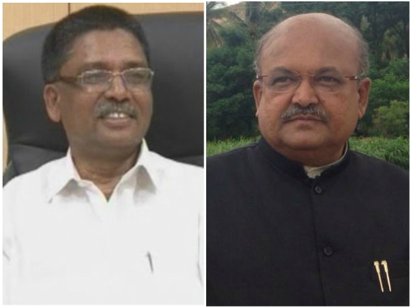 Ugrappa, HM Revanna donate one month salary for Kerala flood relief Ugrappa, HM Revanna donate one month salary for Kerala flood relief