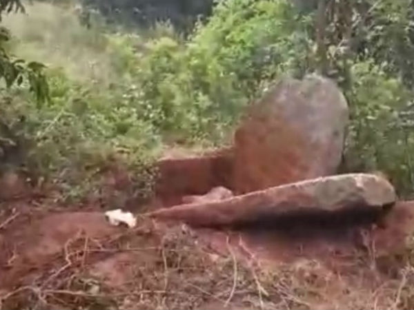 Perpetrators have destroyed inscriptions in Ramanagara