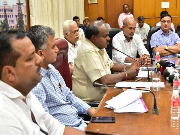 CM Kumaraswamy releases 200 crore to rain affected districts 
