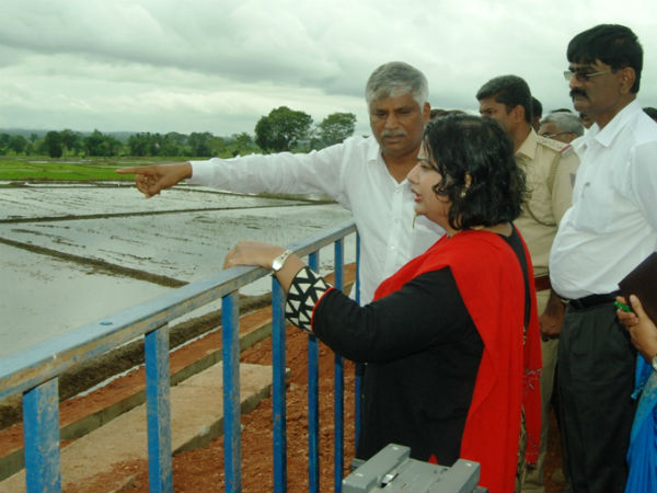 hd kumaraswamy to plant rice paddy fields ready