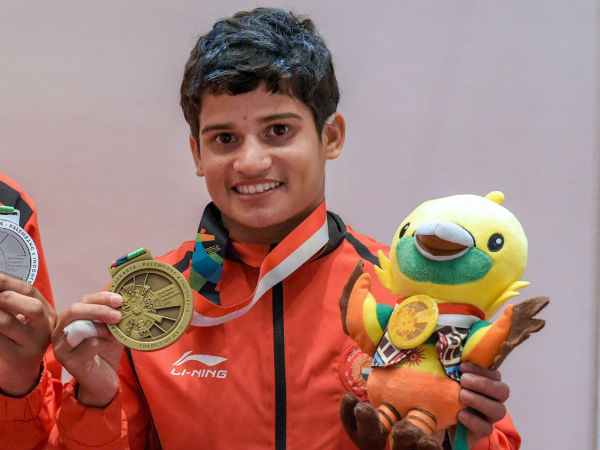 Malaprabha Jadhav won a bronze in Kurash on Tuesday at the Asian Games Malaprabha Jadhav won a bronze in Kurash on Tuesday at the Asian Games