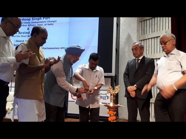 Sir M Visvesvaraya metro station in New Delhi! 